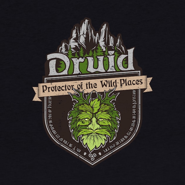 Druid - Protector of the Wild Places by KennefRiggles